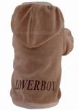 Mikina pro psy ,béžová loverboy AKCE- VÝPRODEJ