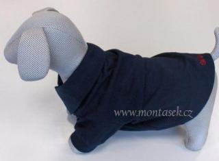tričko modré polo 