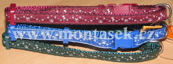 Obojek pro psa, kolekce Hvězdičky 10mm