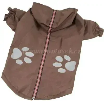 Bunda, pláštěnka pro psa 31-33cm šedá