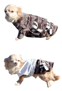 Oblečky pro psa, maskáčový komplet