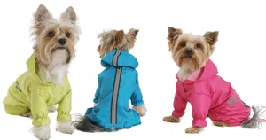 Kombinéza pro psa, pláštěnka šusťáková reflex