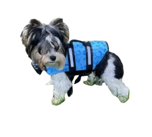 Plovací vesta pro psa modrá