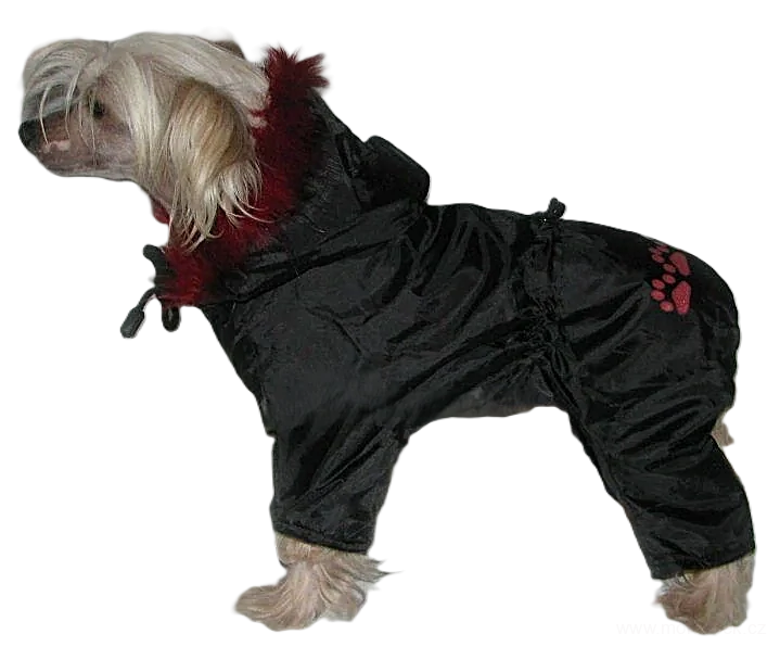 Zimní kombineza pro psa tlapky 24cm