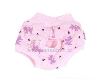 Hárací kalhotky pro psy růžové