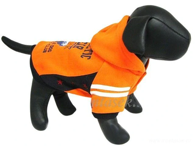 Mikina pro psa oranžová 20cm
