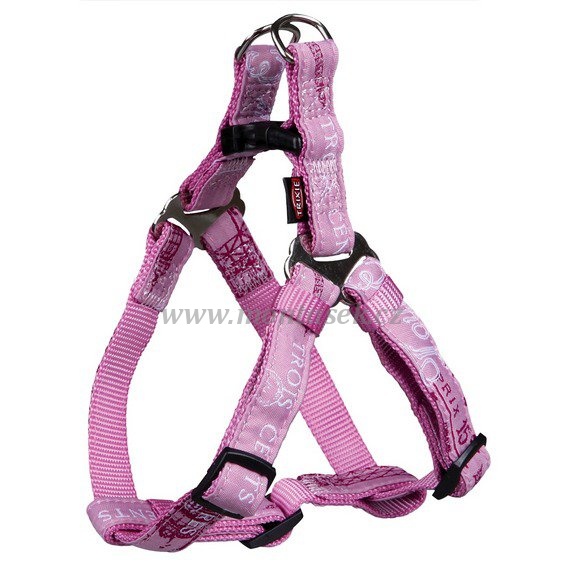 Růžové přepínací vodítko Paris Trixie 10mm