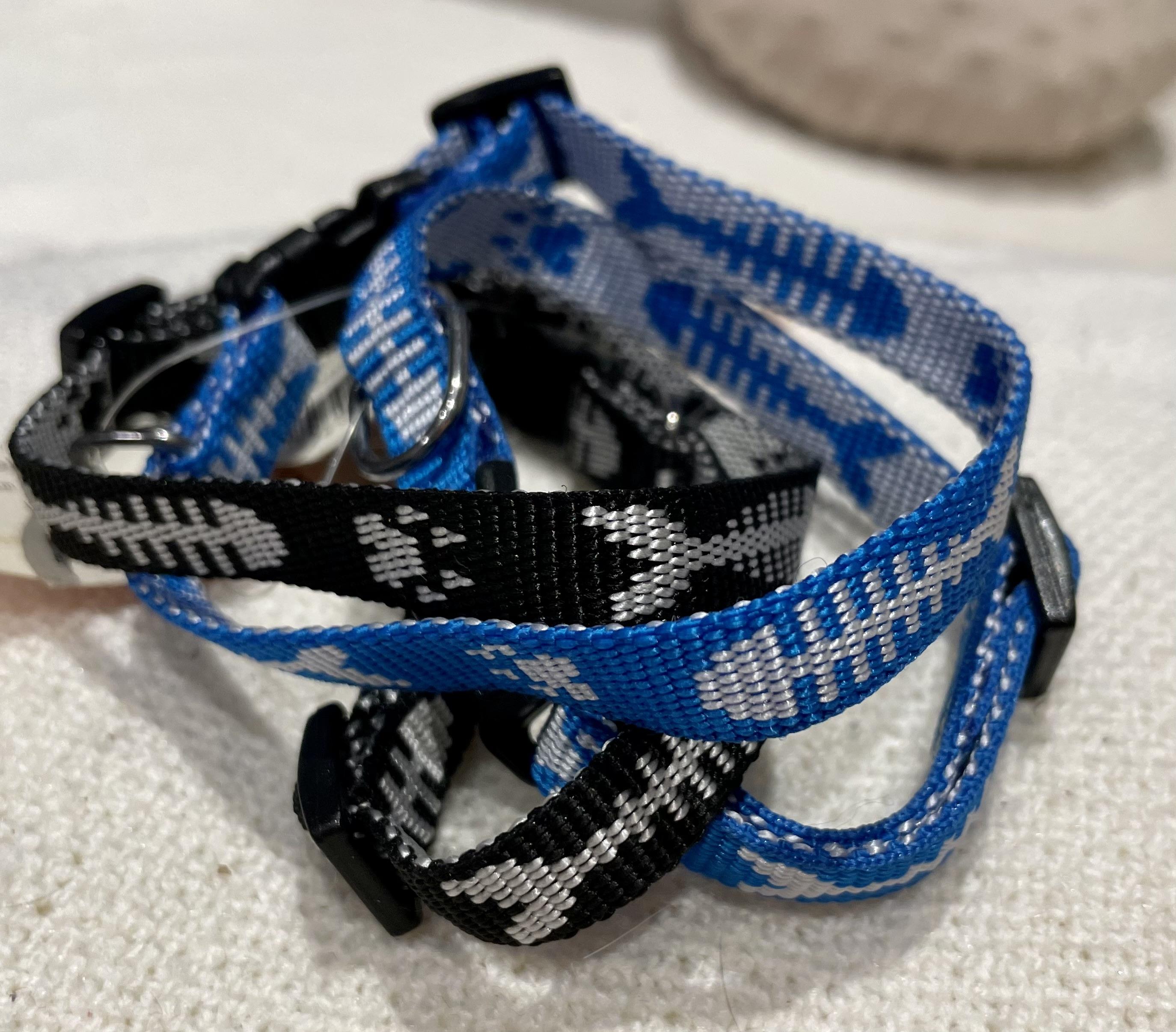 Obojek pro malé psy kolekce  Fish bones 10mm 