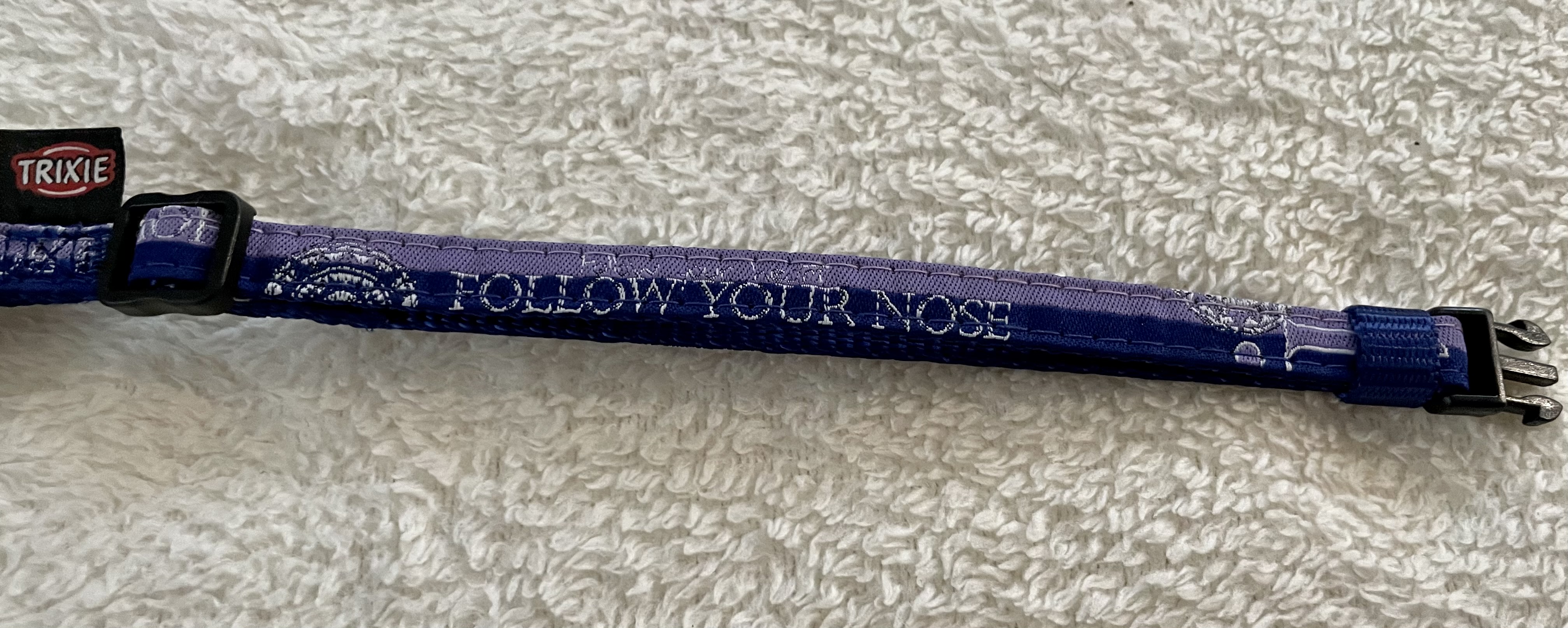 Fialový obojek pro psy Trixie 10mm