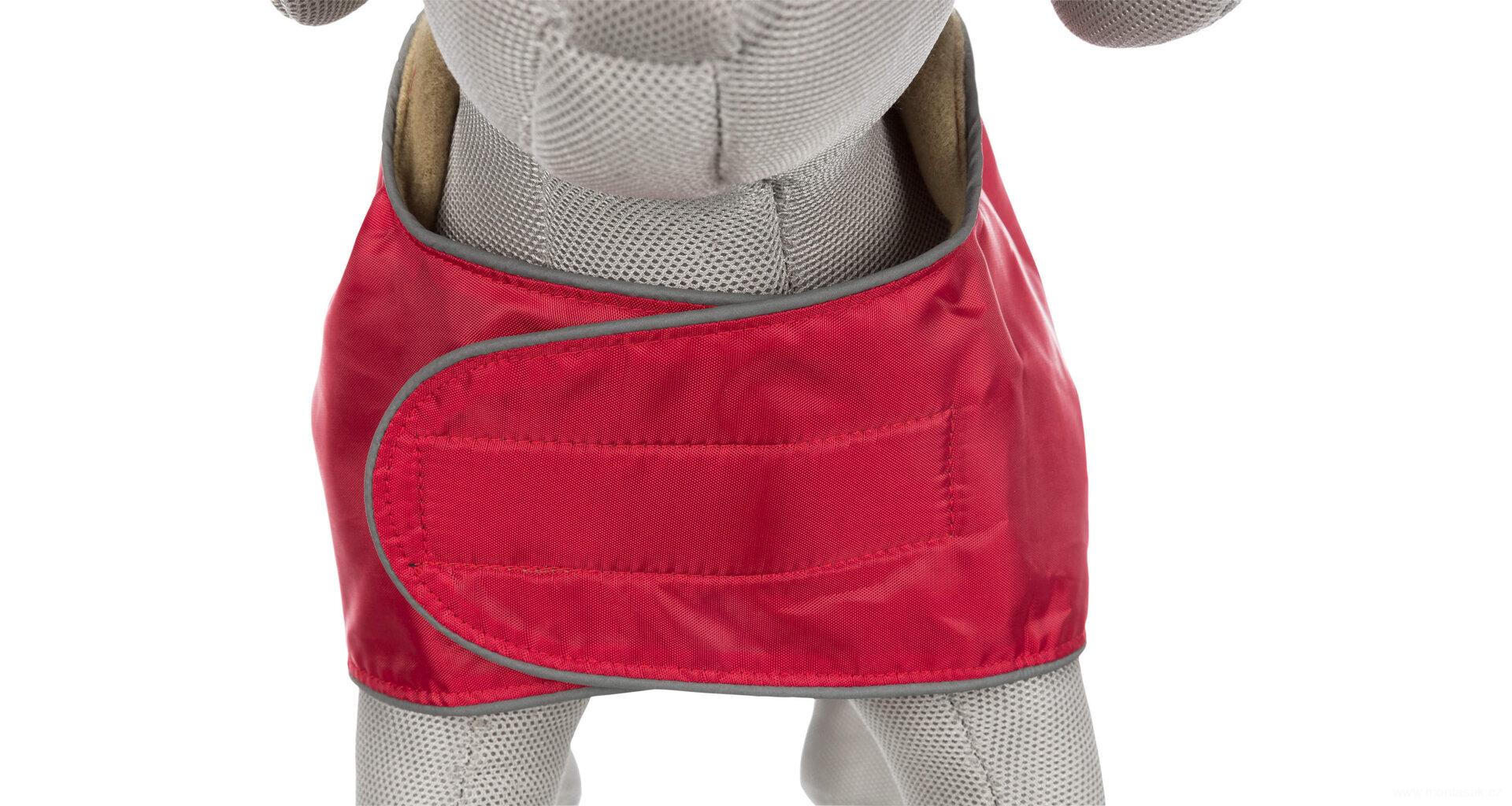 Červená vesta pro psa 45cm