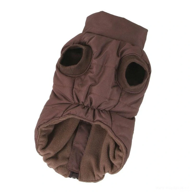 Hnědá vesta pro psa  31-33cm