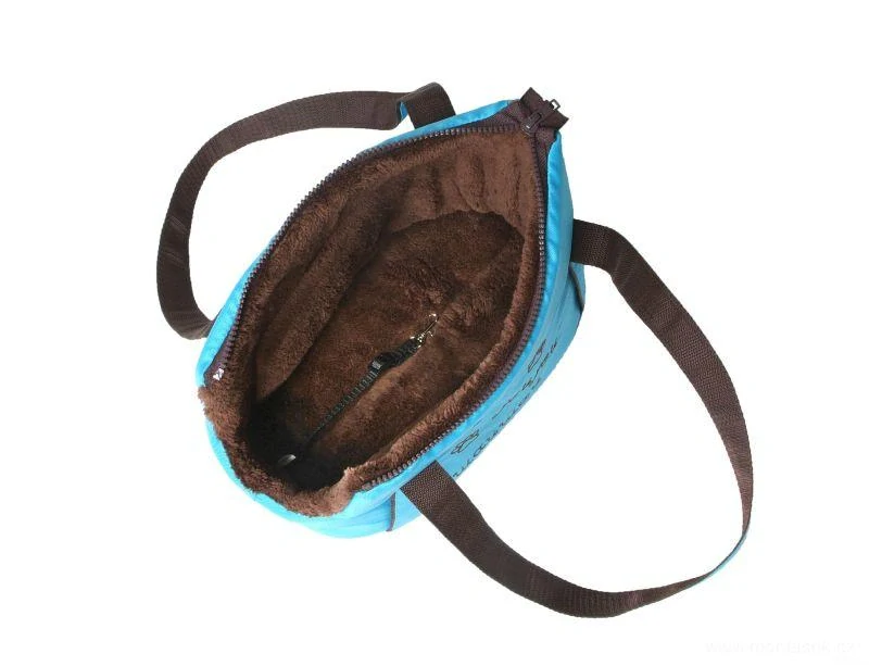 Zimní taška pro psa - Taška Doggie 40 cm béžová do 5kg