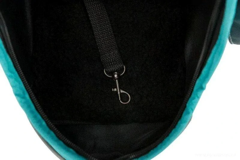 Transportní taška pro psa tyrkysová do 6kg