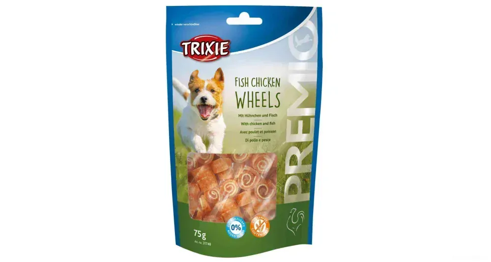 Masové pamlsky pro psy, kuře s rybou 75g