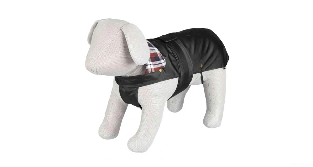 Černá nepromokavá vesta pro psa 30cm