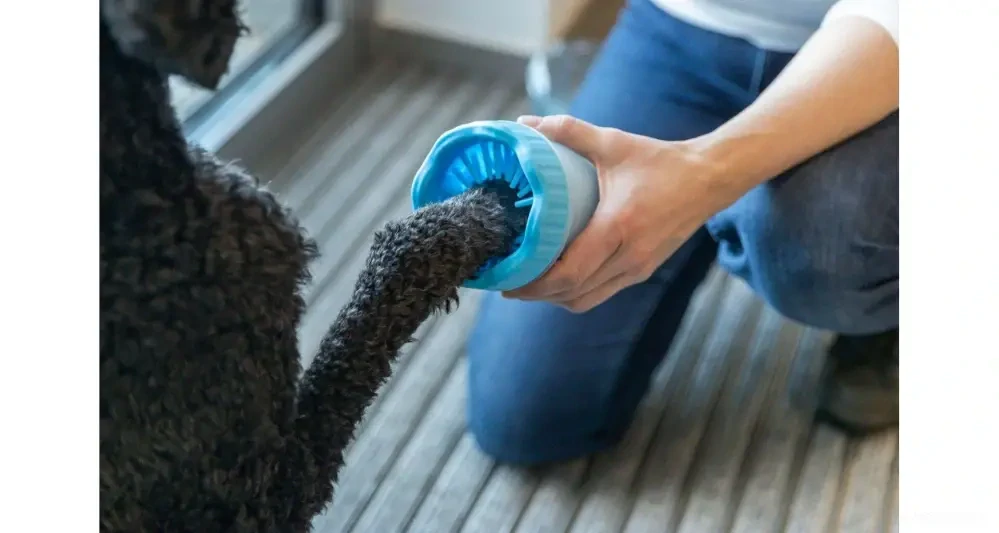 Čištění psích tlapek PAW CLEANER - kalíšek k čištění tlapek