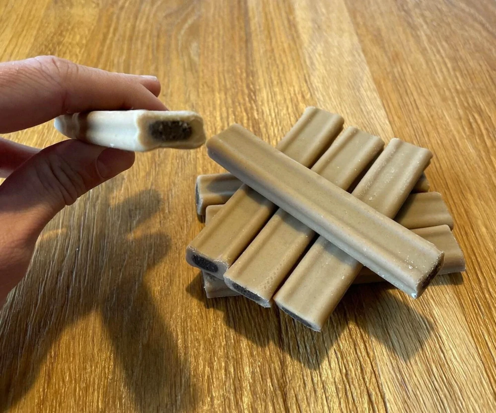 Dentální pamlsek pro psy BOHEMIA SEMI MOIST Dental Snack large 8ks