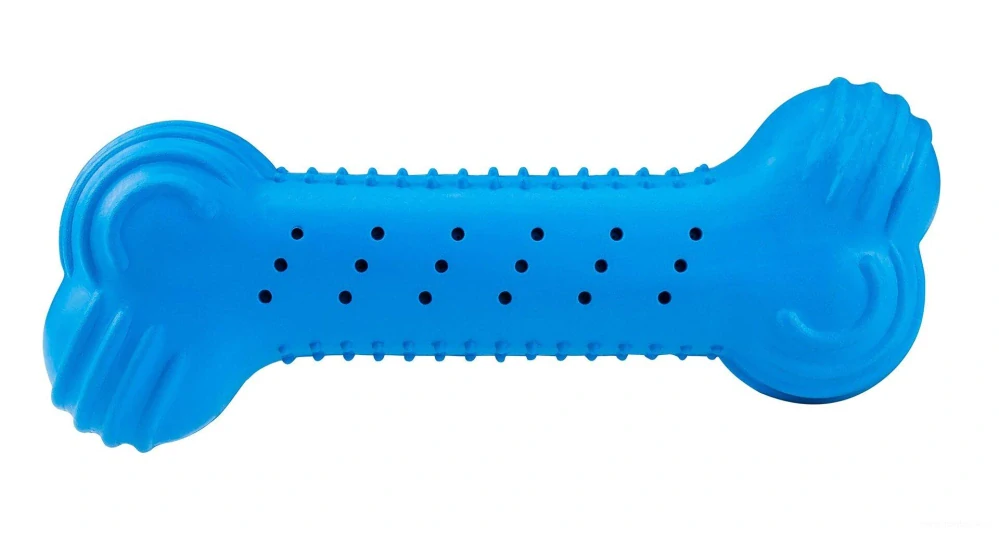 Chladící kost pro psa z přírodní gumy 11cm