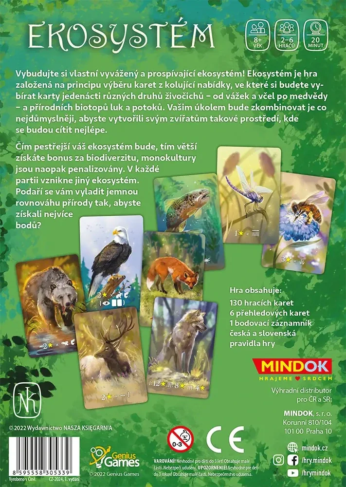 Ekosystém karetní hra
