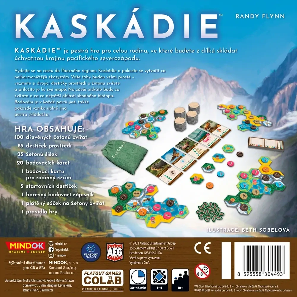 Kaskádie desková hra