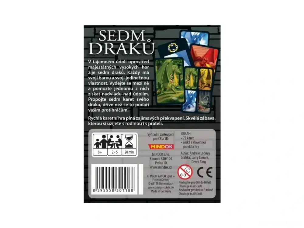 Sedm draků karetní hra