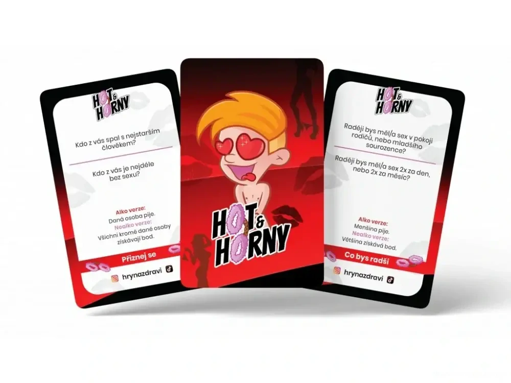 Hot & Horny párty hra Půjčovna