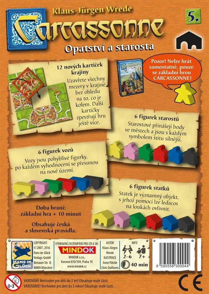 Carcassonne: Opatství a starosta