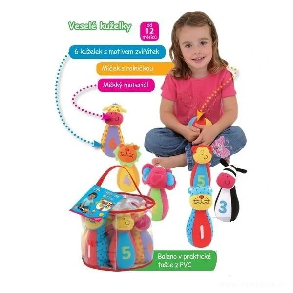 Roztomilé kuželky pro malé děti