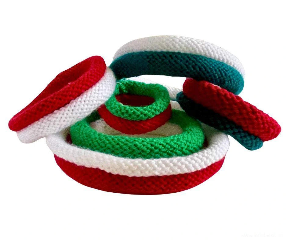 Ozdobný obojek pro psy bílosmaragdový