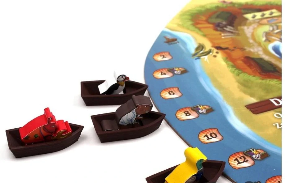 Divukraj: Dálava – 3D lodě pro pohyb meeplů