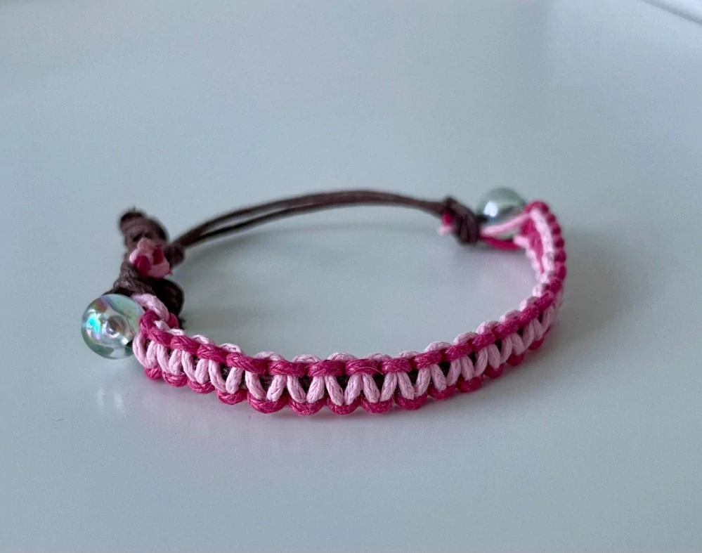 Macrame náramek dětský nebo pro mini fenku
