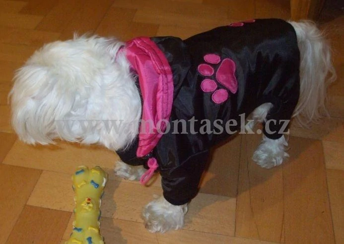 Zimní kombineza pro štěně nebo malého psa 18-23cm