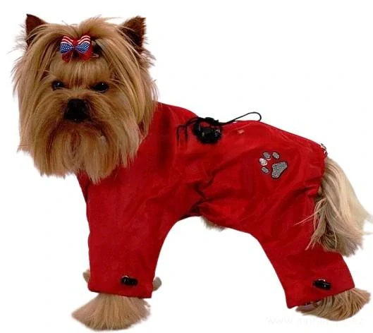 Kombineza pro psa červená 25-29cm
