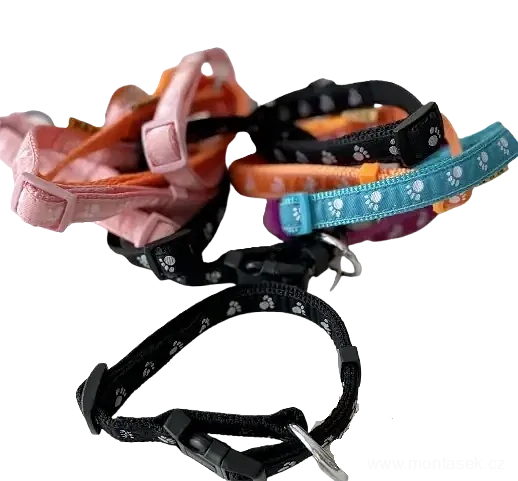Obojek pro psa tlapky 15mm