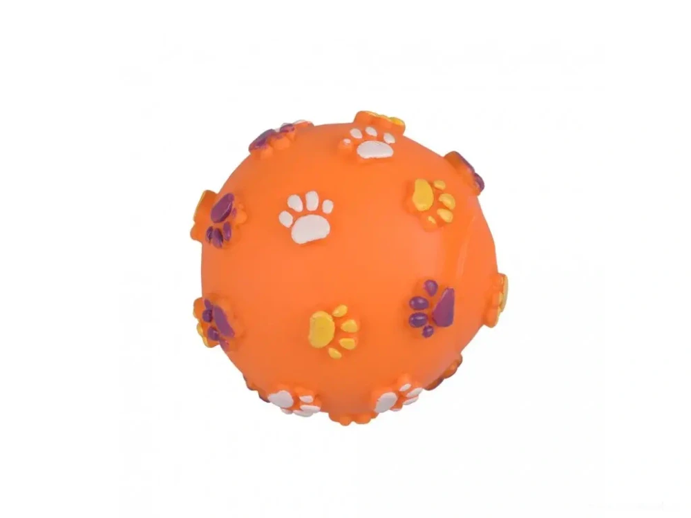 Míč pro psa s tlapkami 12cm