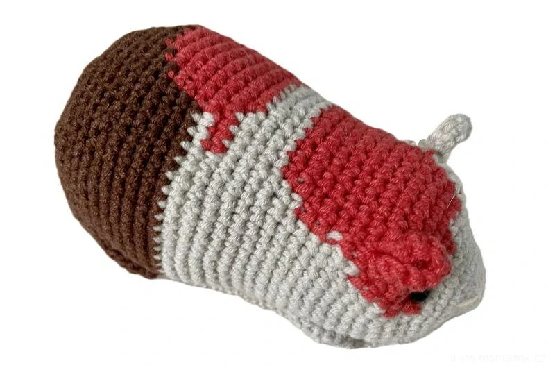 Háčkované morče Monťásek vel.M