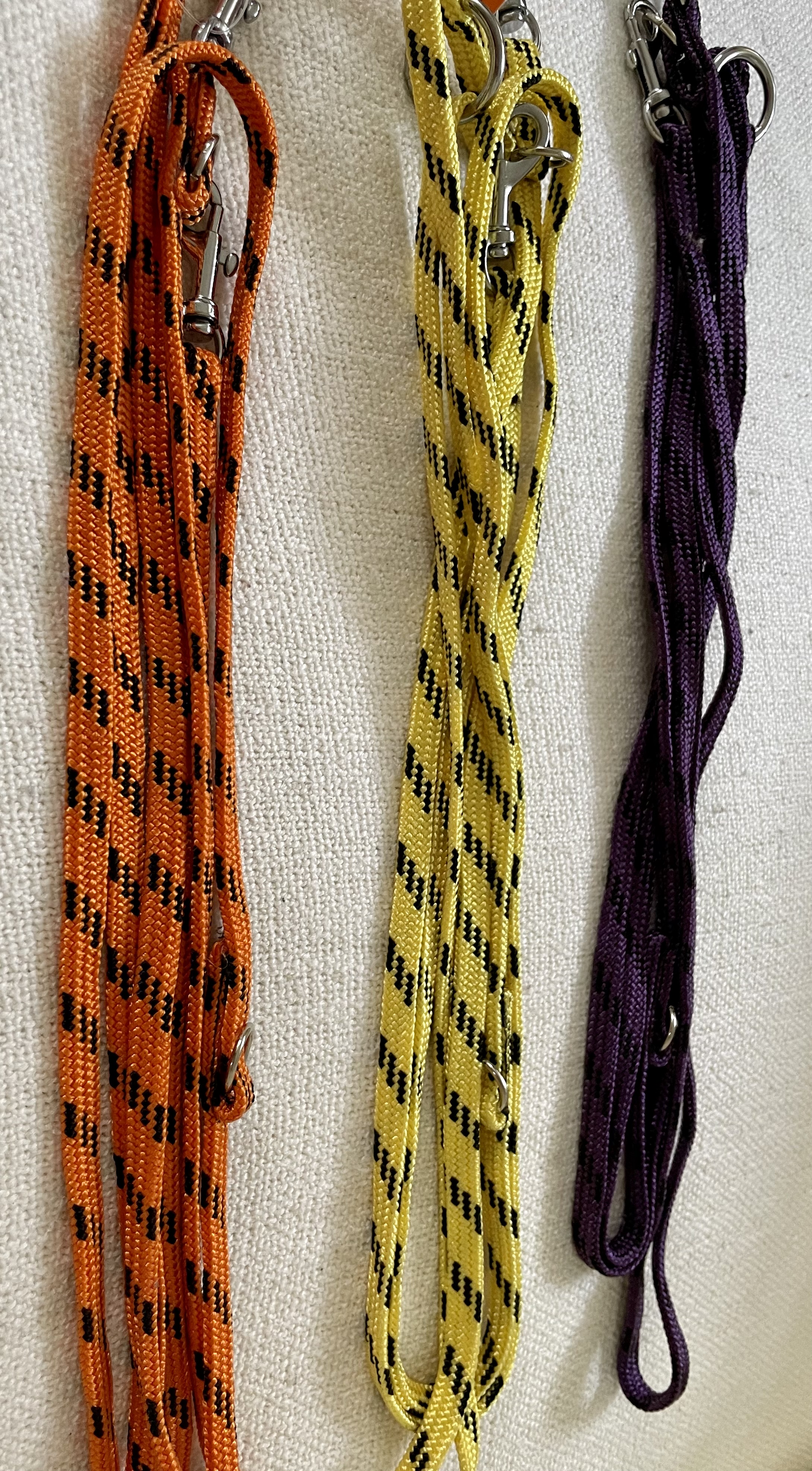 Přepínací vodítko pro psa barevné 10mm fialová