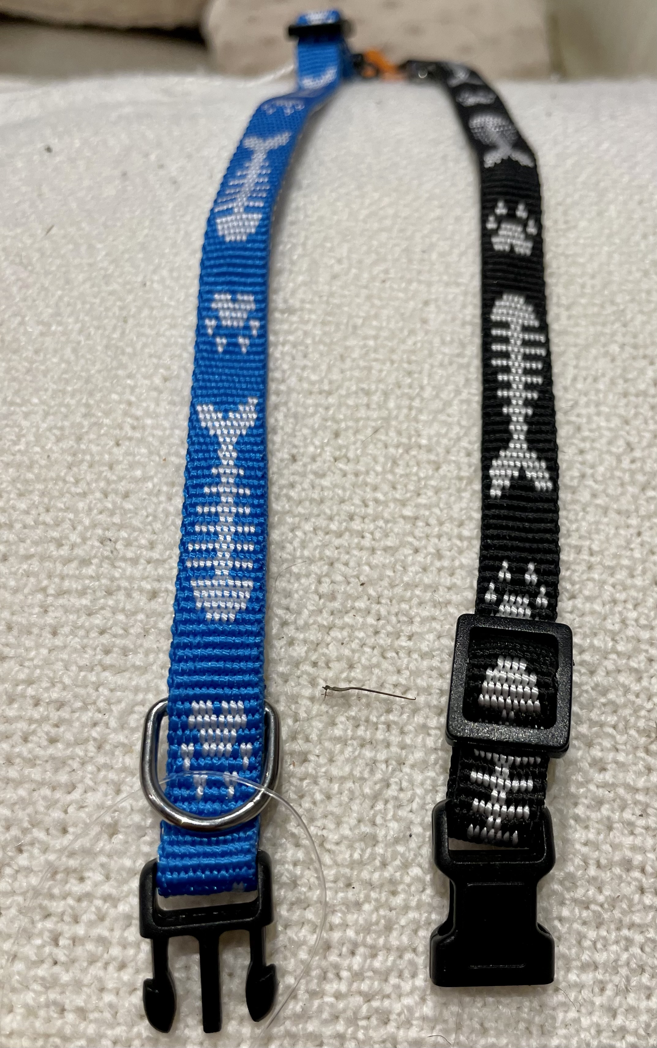 Obojek pro malé psy kolekce  Fish bones 10mm 