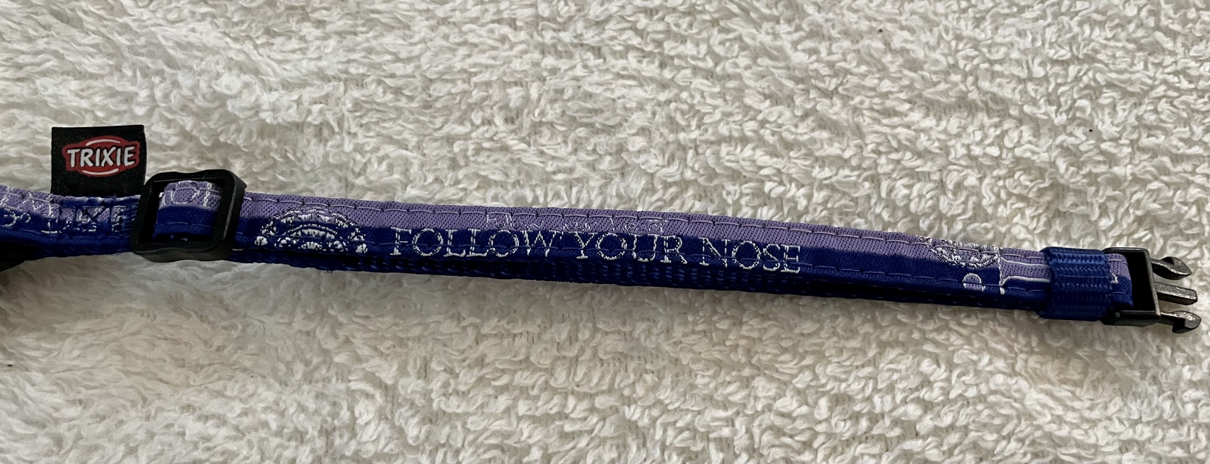 Fialový obojek pro psy Trixie 10mm