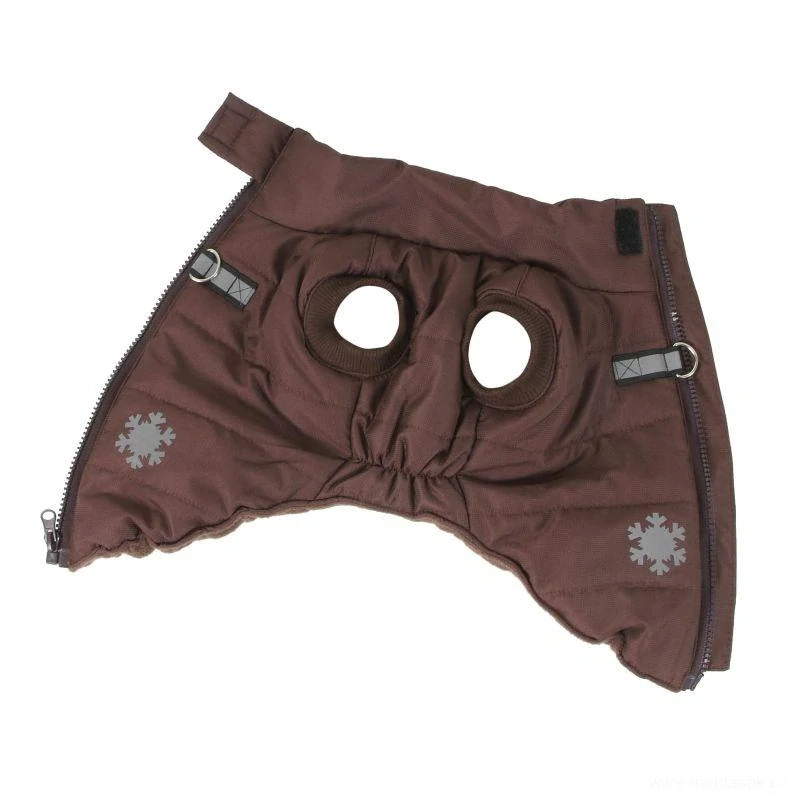 Hnědá vesta pro psa  31-33cm