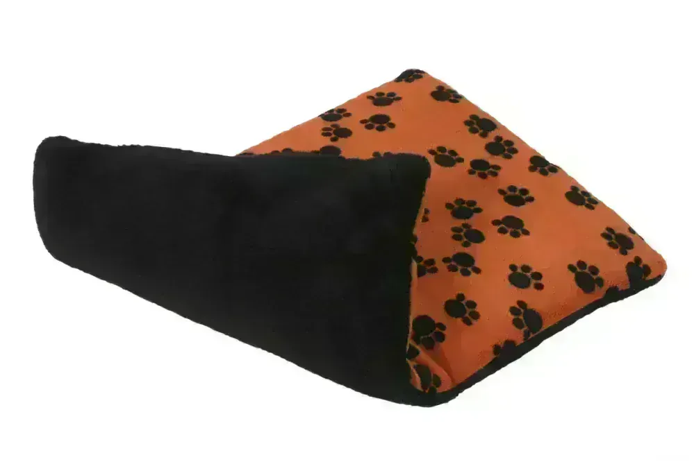 Plyšová podložka pro psy, tlapky 70cm