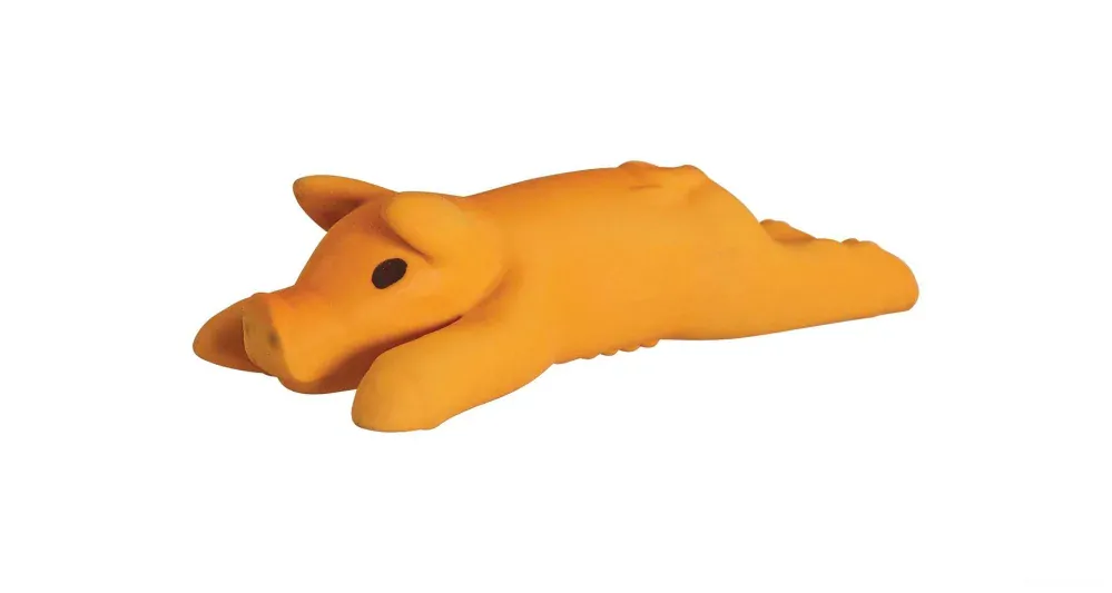 Pískací prasátko, hračka pro štěně, psa 13,5cm