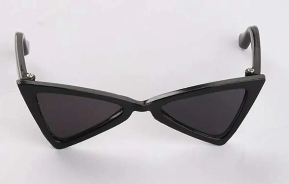 Černé sluneční brýle pro psa, kočku