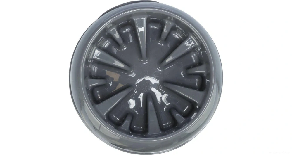 Miska pro psy k pomalému krmení, design slunečnice, plast/TPR 0,3 l/ ø 16 cm