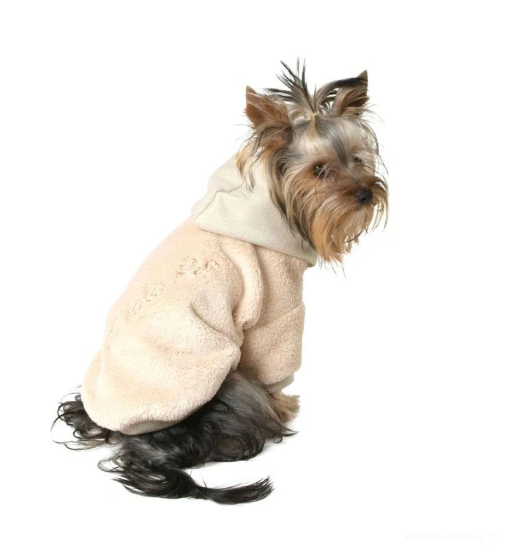 Mikina pro psa 31-33cm béžová