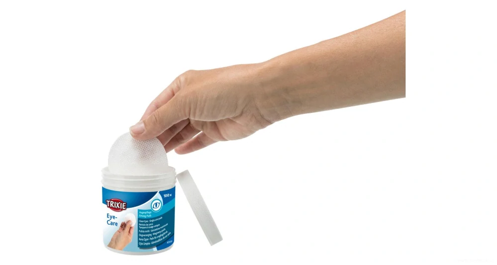 Očné péče pro psy, polštářky na čištění očí