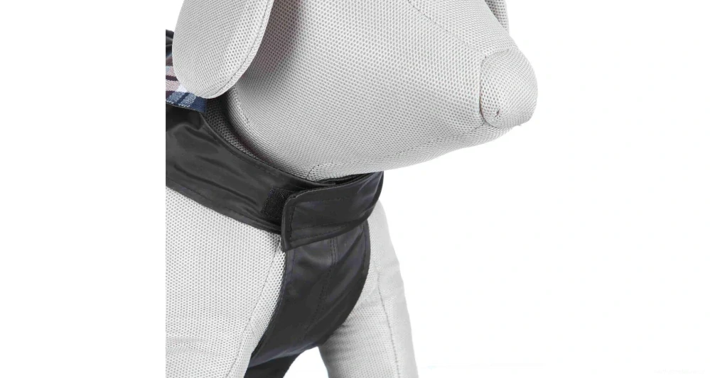 Černá nepromokavá vesta pro psa 30cm