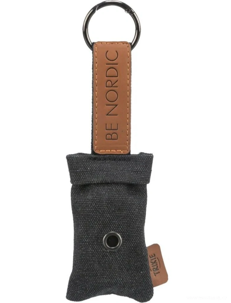 BE NORDIC zásobník na sáčky na exkrementy, černý