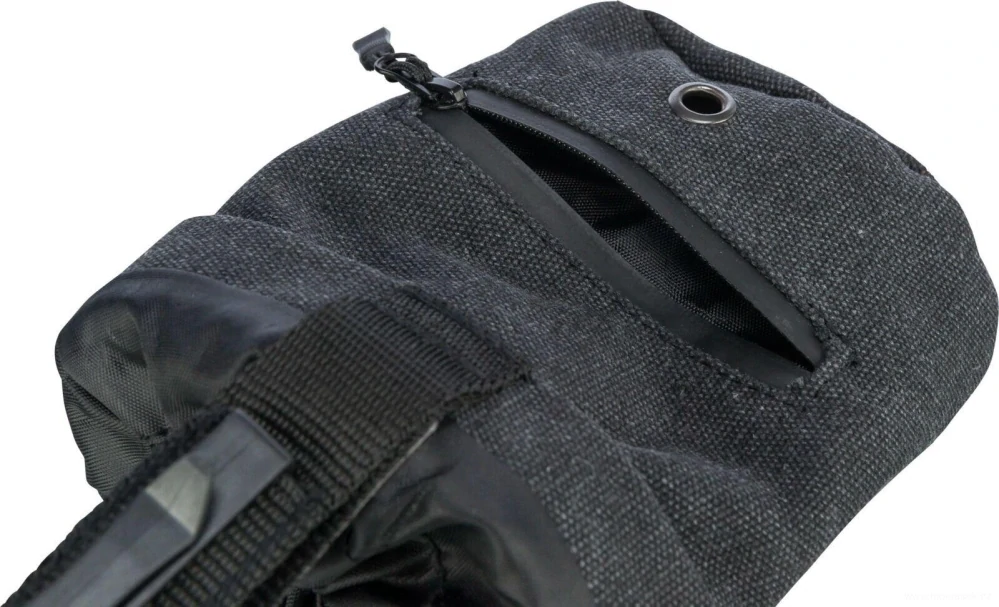 BE NORDIC pamlskovník, zásobník na sáčky na trus, ø 10 × 14 cm, černý