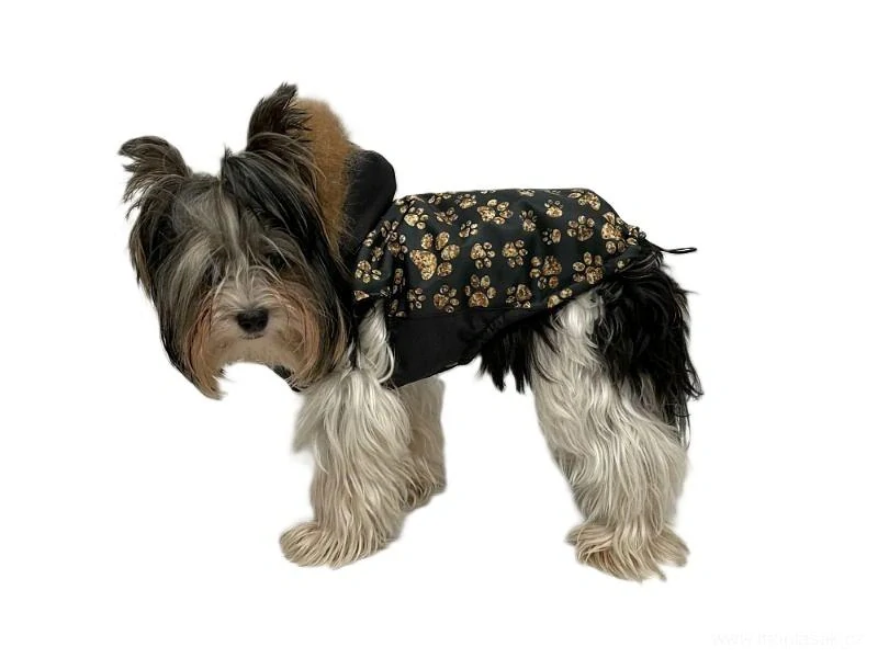 Zimní vesta pro psa tlapky 48-58cm